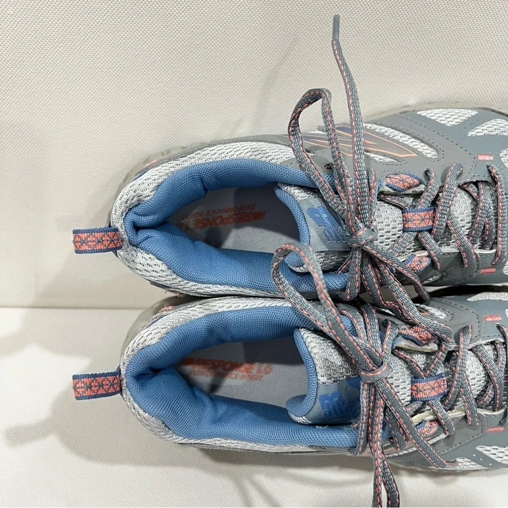 New Balance Unisex W,9 M, 7.5 Grey Blue Trail Running Sneaker Shoes All Terrain